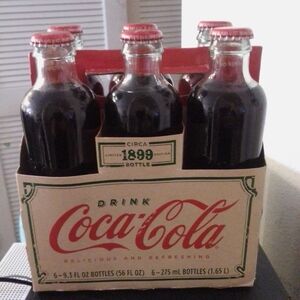 Coca cola 6 pk 1899